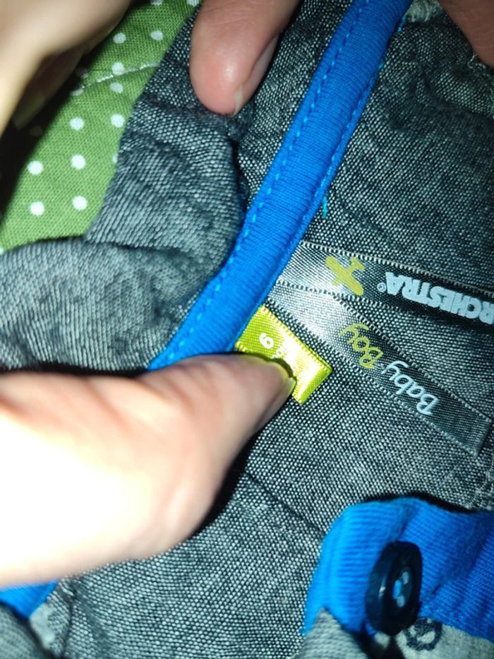 2 tee-shirt 6 mois manches longues - photo numéro 3