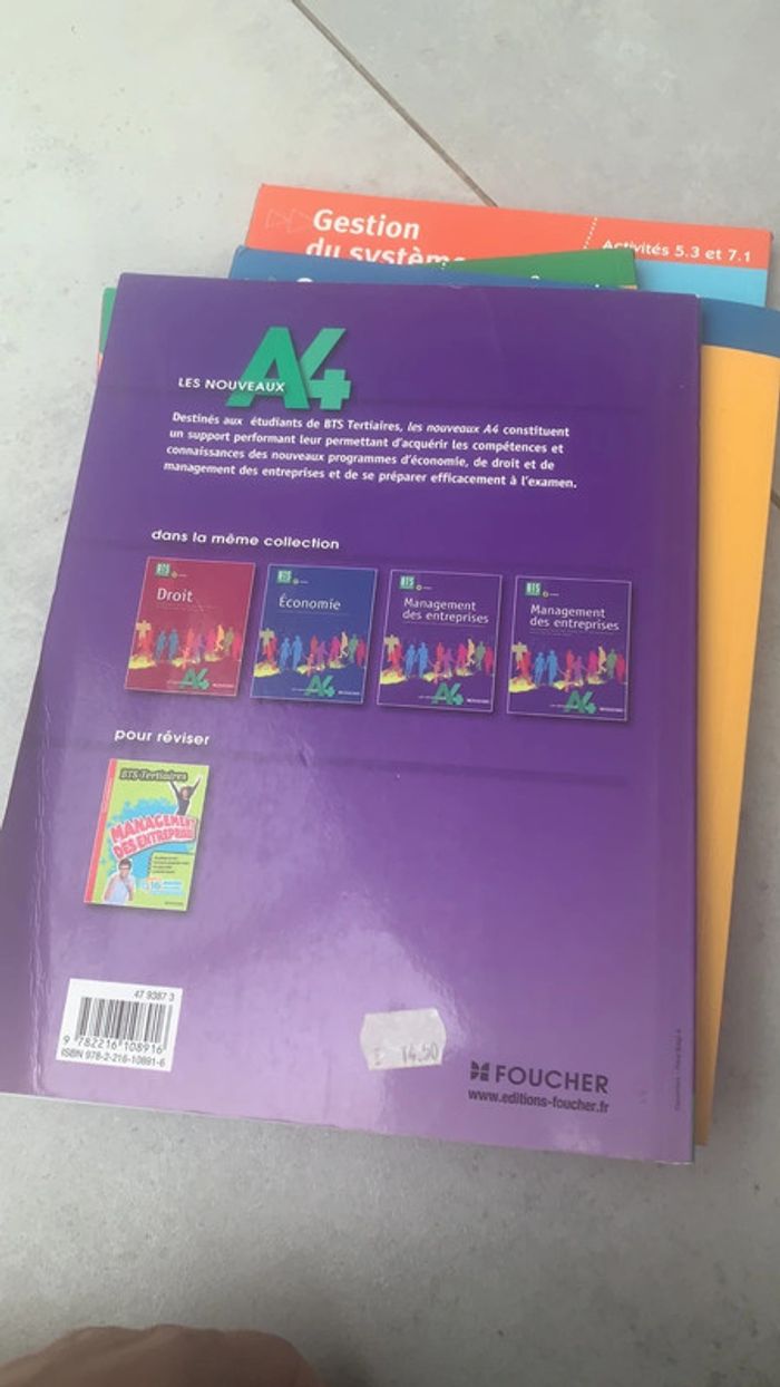 Livre BTS gestion - photo numéro 3