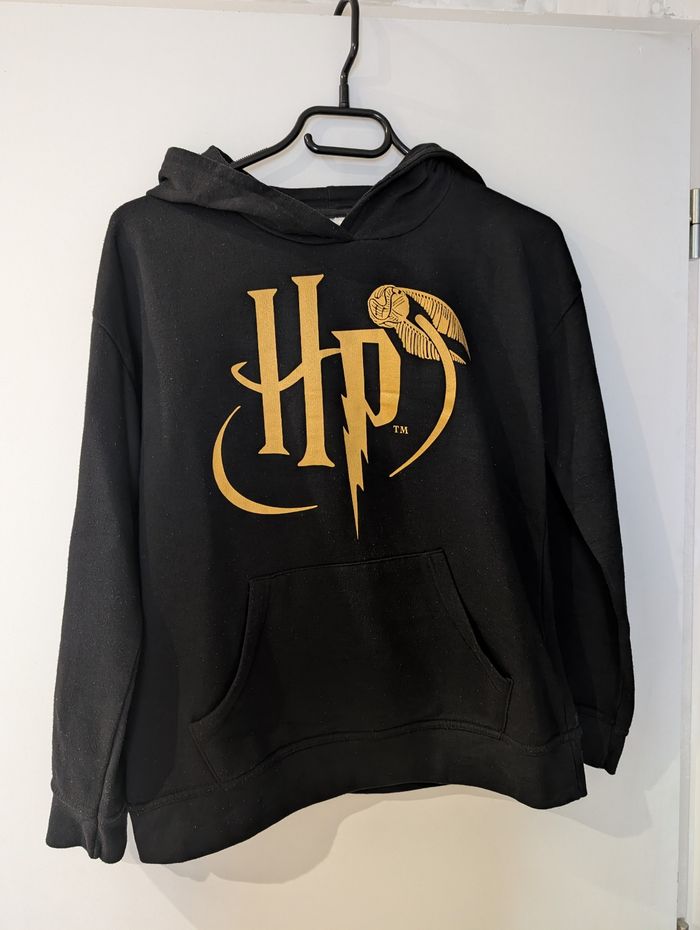 Sweat à capuche Harry Potter Noir