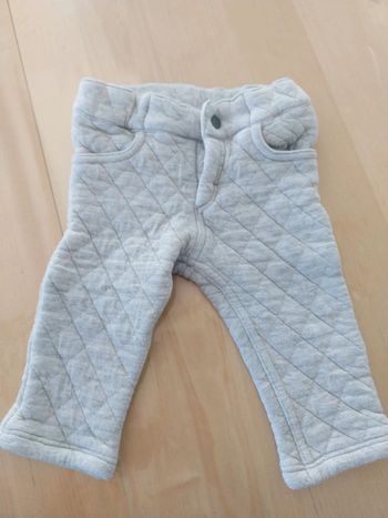 Pantalon bébé molletonné 6 mois petit bateau