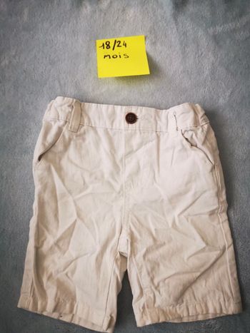 Short
Blanc
18 24 mois