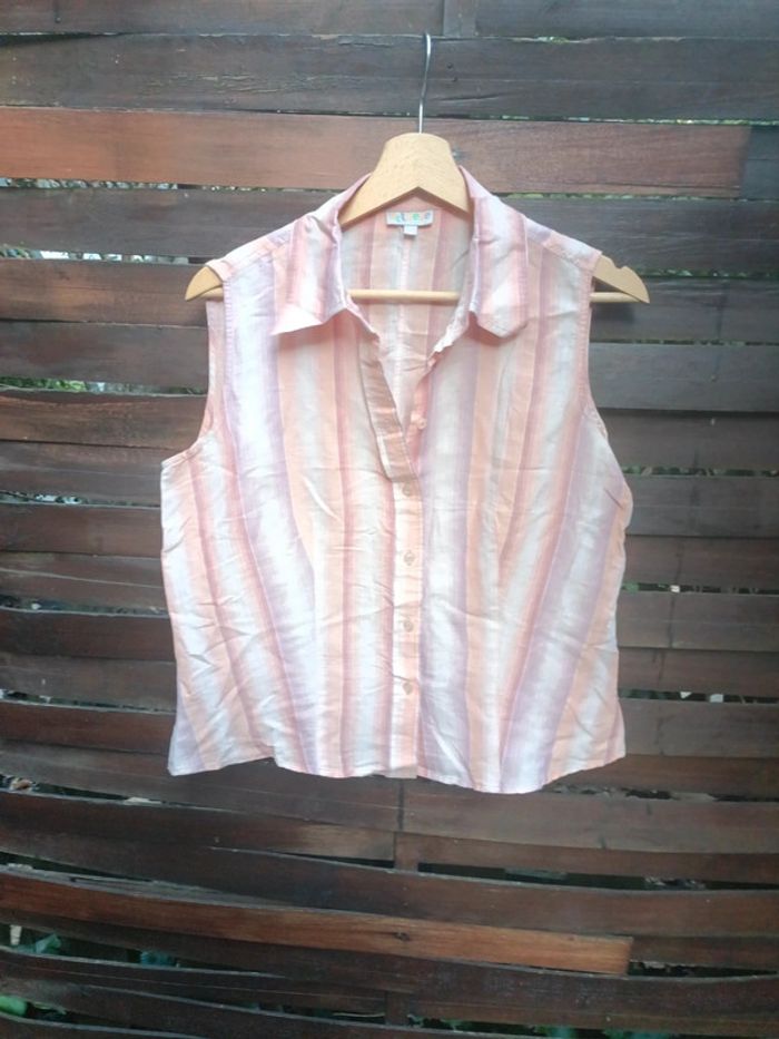Chemise sans manches