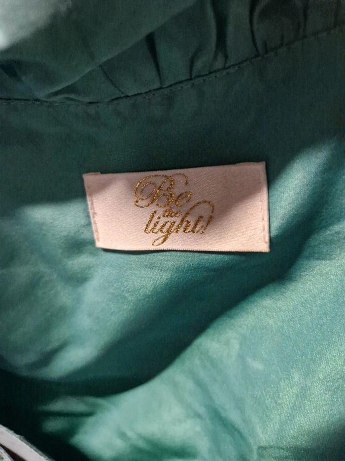 Robe cérémonie femme manches courtes Be the Light vert 40 - photo numéro 8