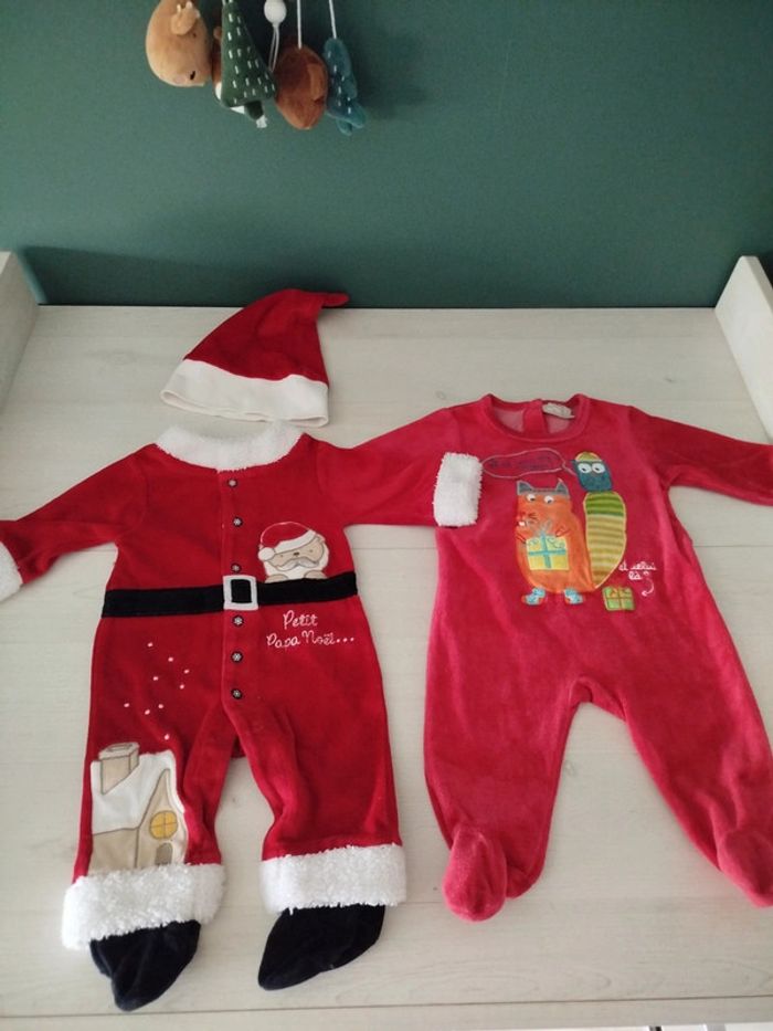 Lot pyjamas Noël