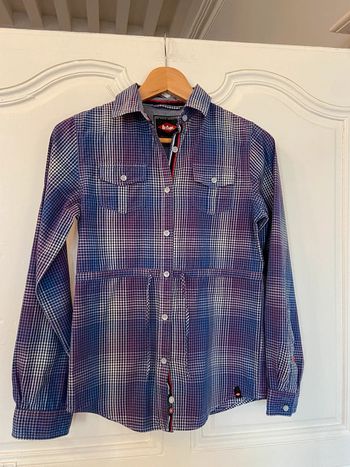 Chemise à carreaux neuve Lee Cooper fille taille 14 ans
