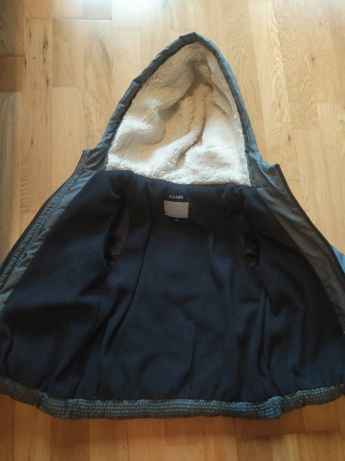 Manteau hiver gris - photo numéro 3