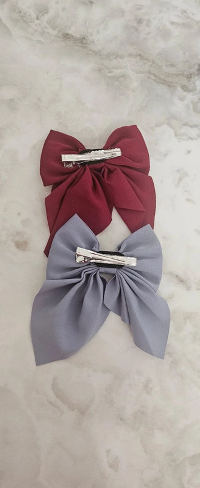 Lot de barrettes pour cheveux à noeud - photo numéro 2