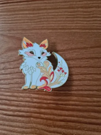 Superbe broche renard kawaii