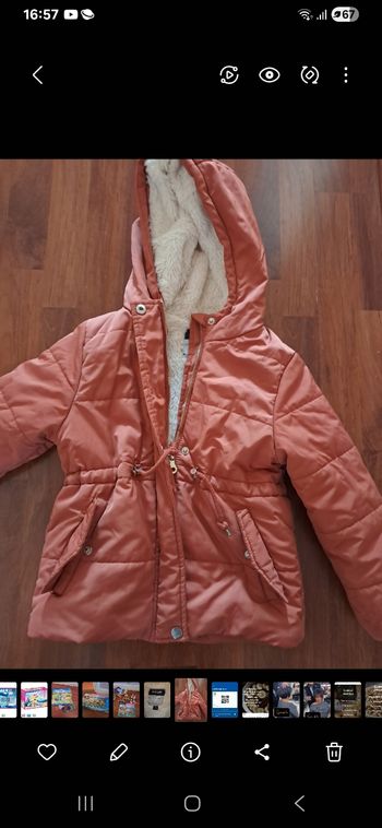 Manteau hiver fille