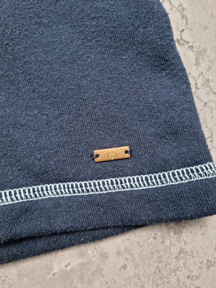 Sweat à capuche boutonné 3/4 Tommy Hilfiger bleu marine XL Femmes - photo numéro 5
