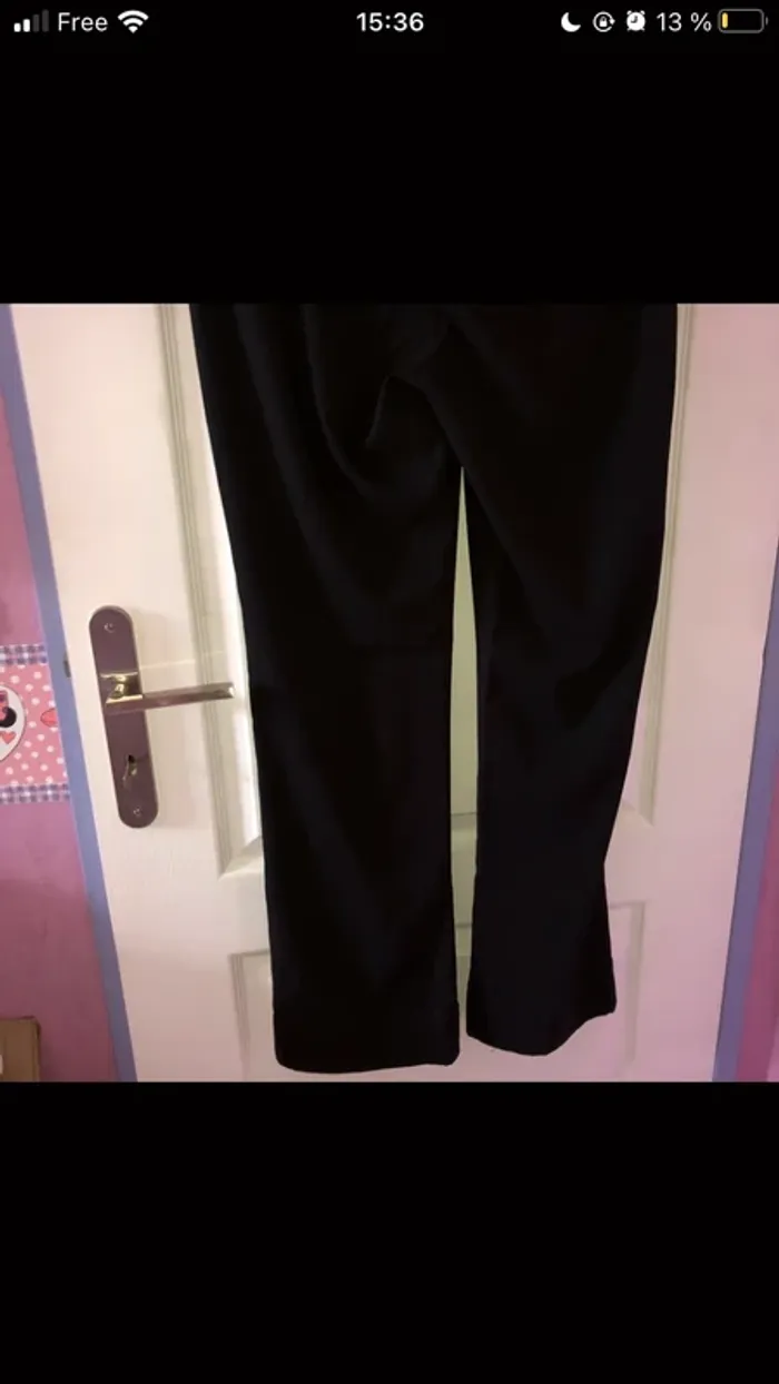 pantalon noir ici et maintenant femme 38 - photo numéro 10