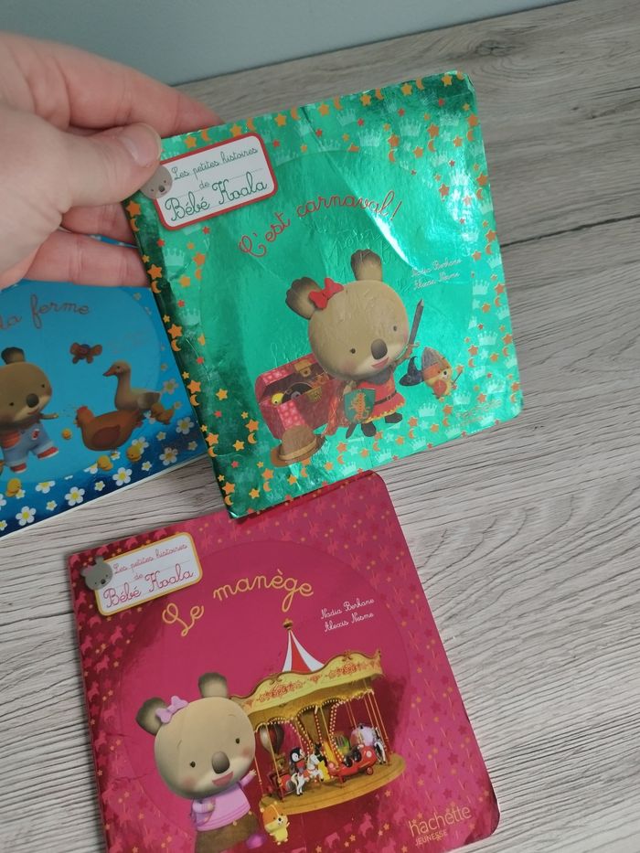 Lot de 3 livres bébé koala - photo numéro 3