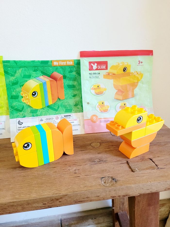 Lot de 3 animaux à construire - photo numéro 3