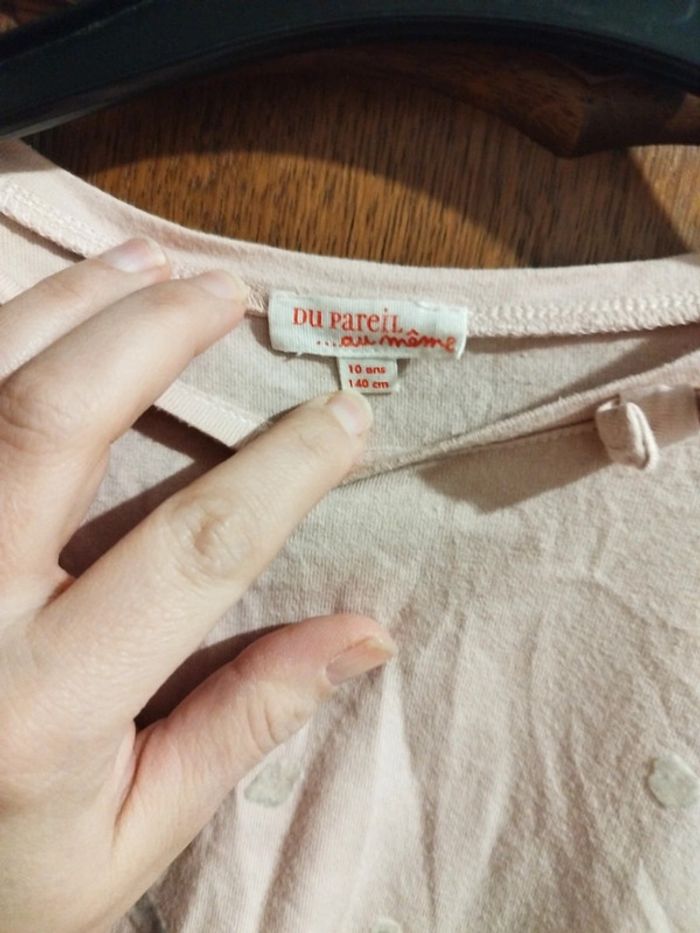 Tee shirt 10 ans dpam - photo numéro 3