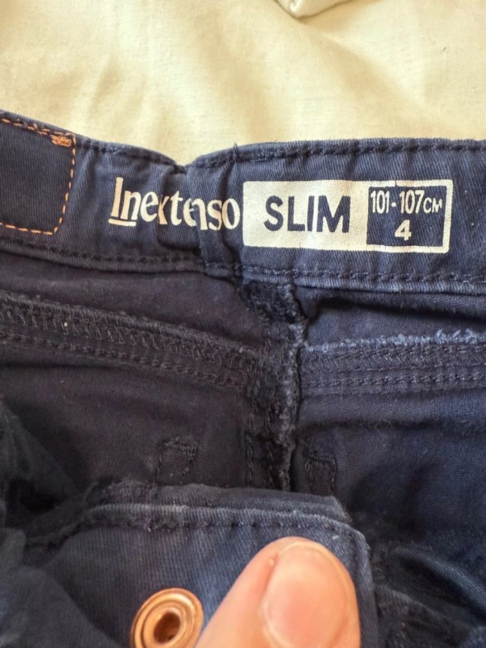 Jean slim In Extenso 4 ans 101-107 cm - photo numéro 4