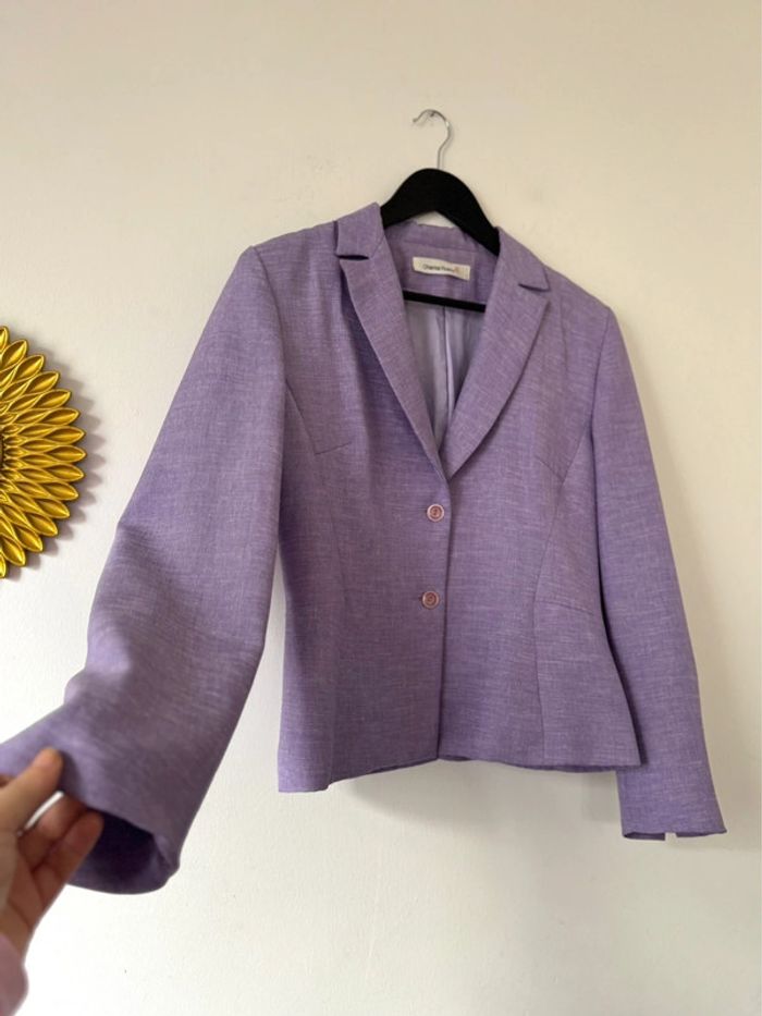 Blazer veste lilas Chantal Rosner Taille S/M - photo numéro 2