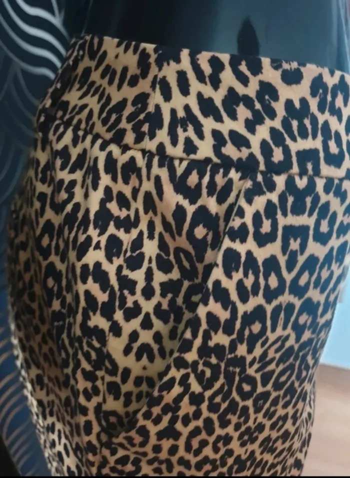 Pantalon sexy imprimé Léopard T38 - photo numéro 4