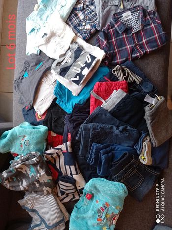 Lot 6 mois garçon
