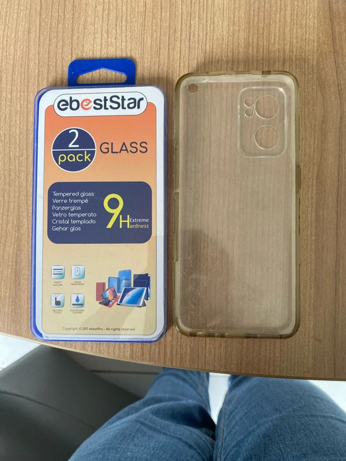 Verre trempé + coque complète
