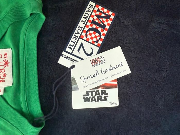 MC2 Saint Barth - Tee-shirt "Star Wars Rainbow 57" Vert, taille M - photo numéro 3