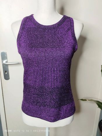 Magnifique Top brillant Promod taille L