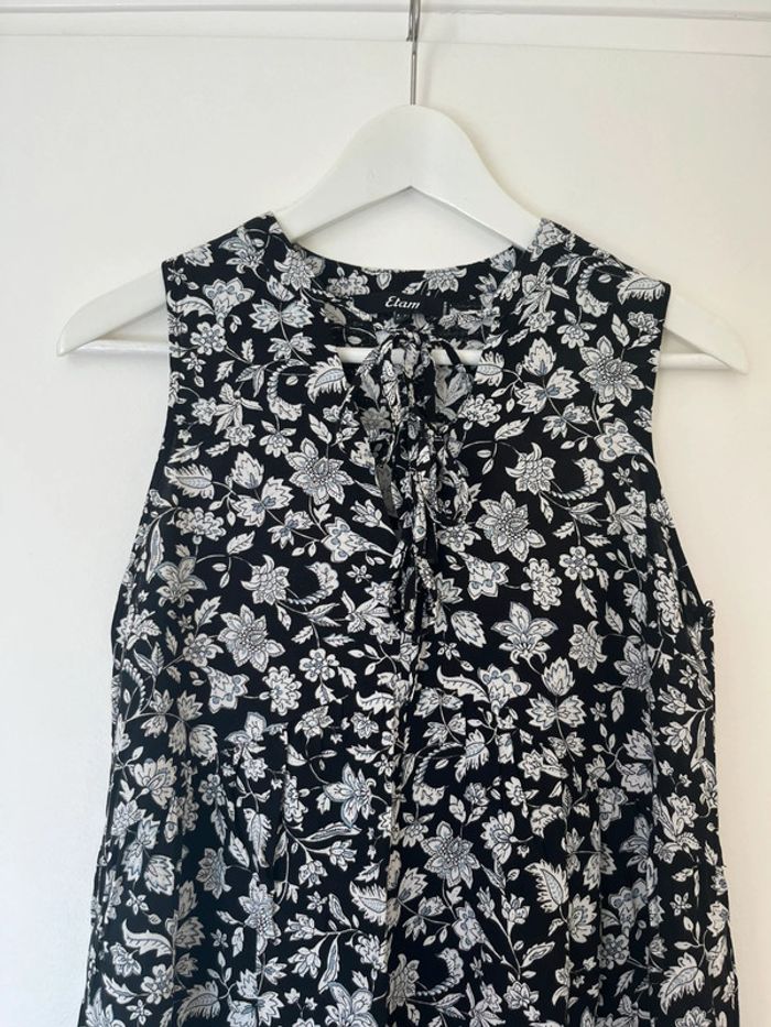 Robe à fleurs etam/ cute flower Summer dress - coquette cottage core - photo numéro 12