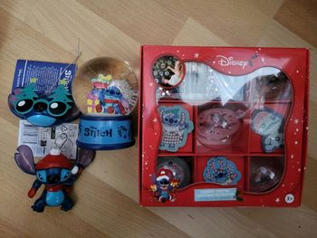 Lot décoration noël Stitch