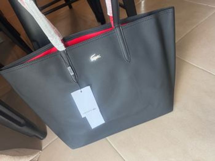 Sac réversible Lacoste rouge