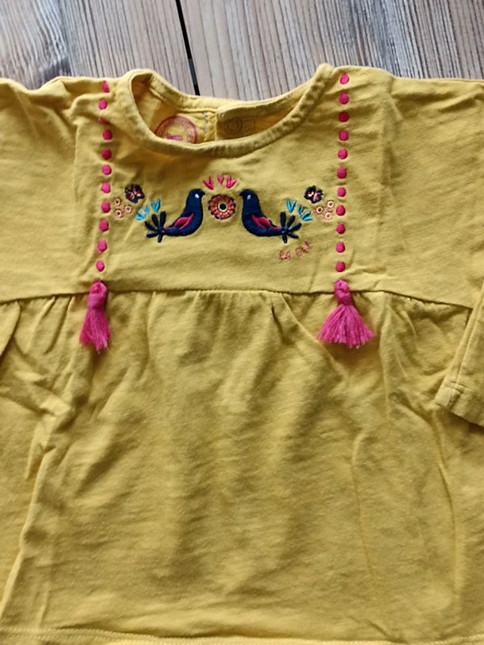 T shirt fille 12 mois - photo numéro 2