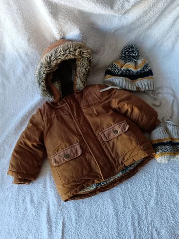 Manteau garçon 12 mois