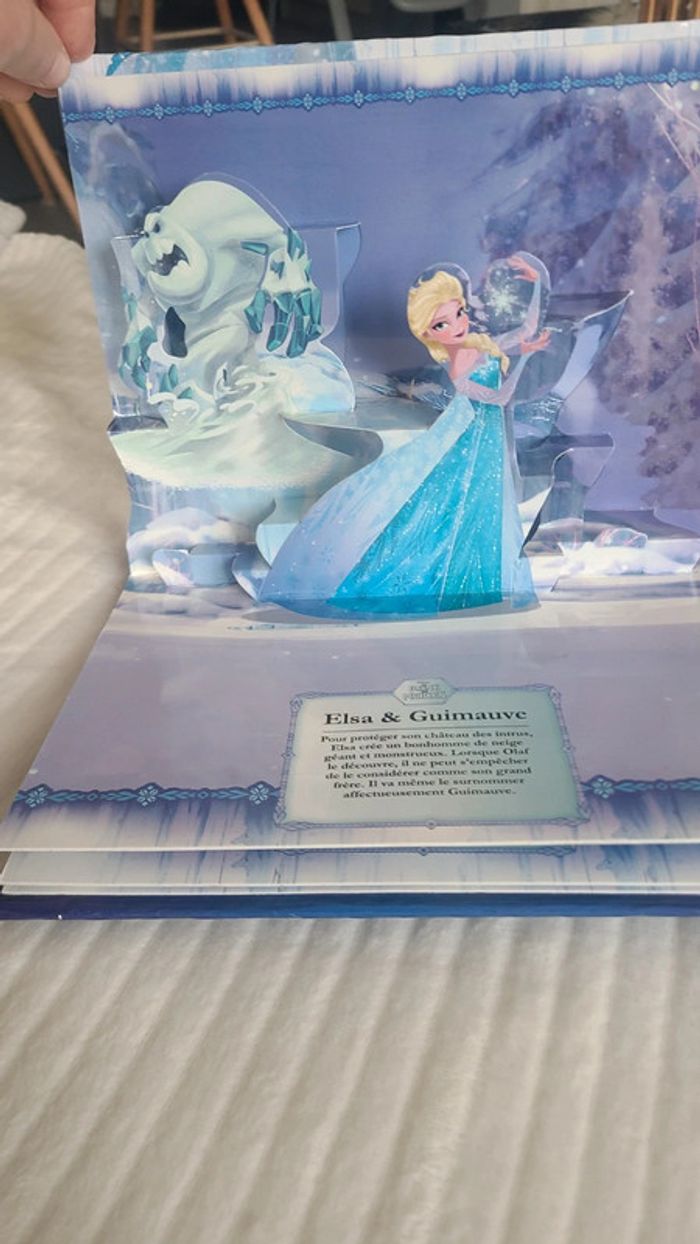 Livre pop up reine des neige - photo numéro 2
