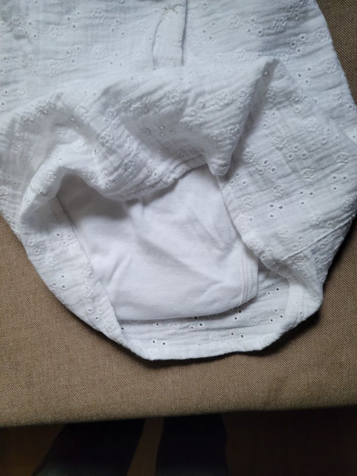 Robe été ou baptême bébé fille - photo numéro 3