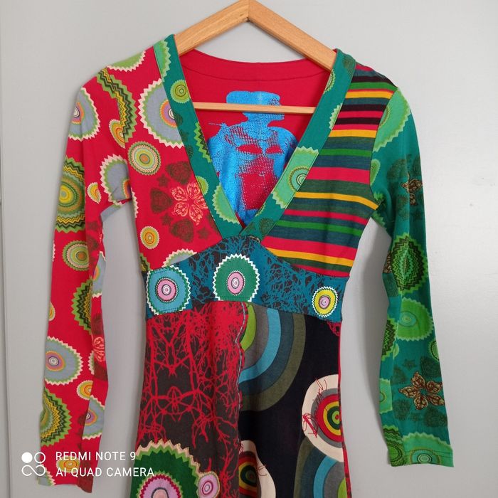 Robe à motifs multicolores t34 - photo numéro 2