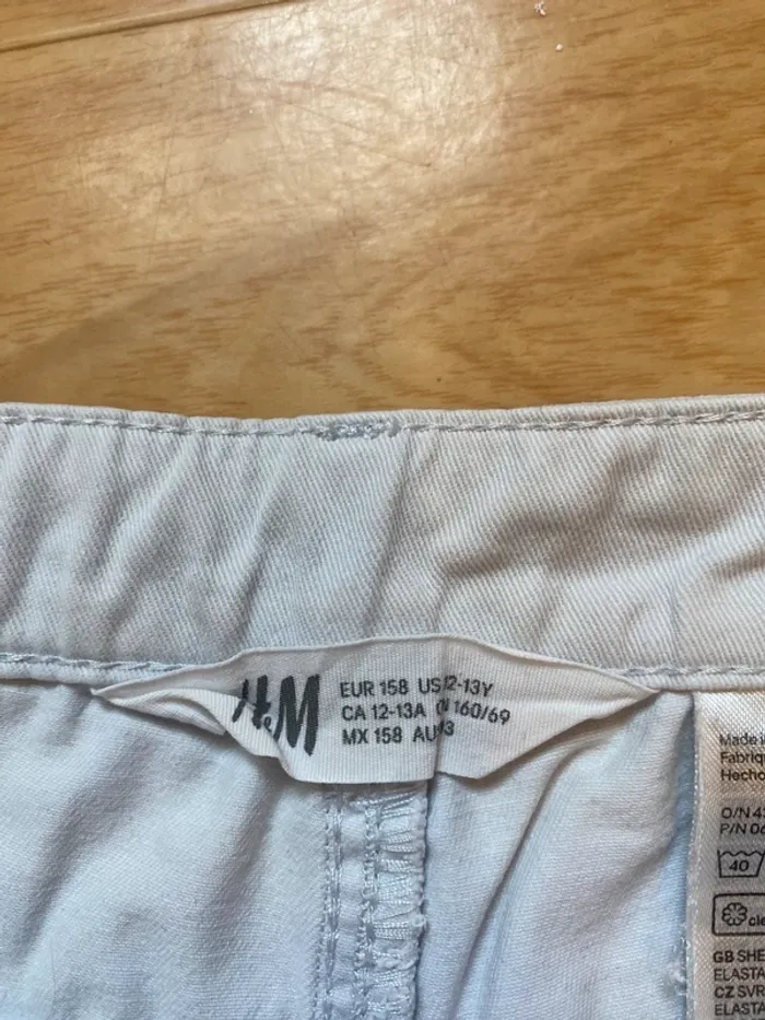 Short blanc fille taille 12 ans - photo numéro 4