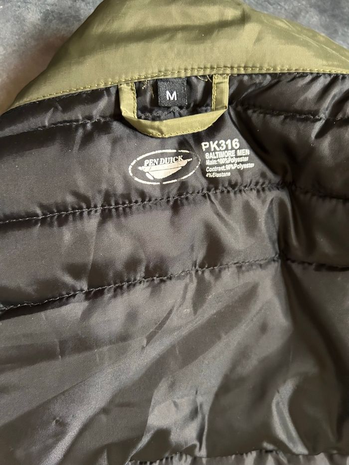 Blouson doudoune sans manche kaki gabion M Pen Duick - photo numéro 7