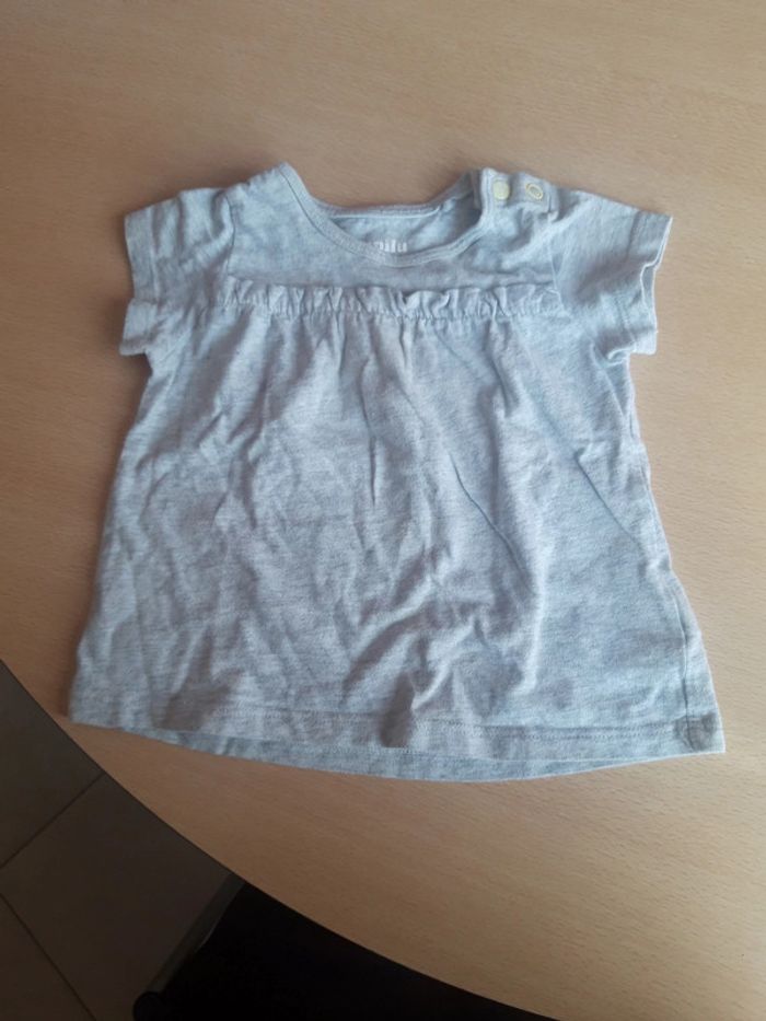 Tee-shirt manches courtes 74/80 cm