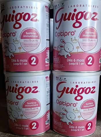 Guigoz optipro 2em âge