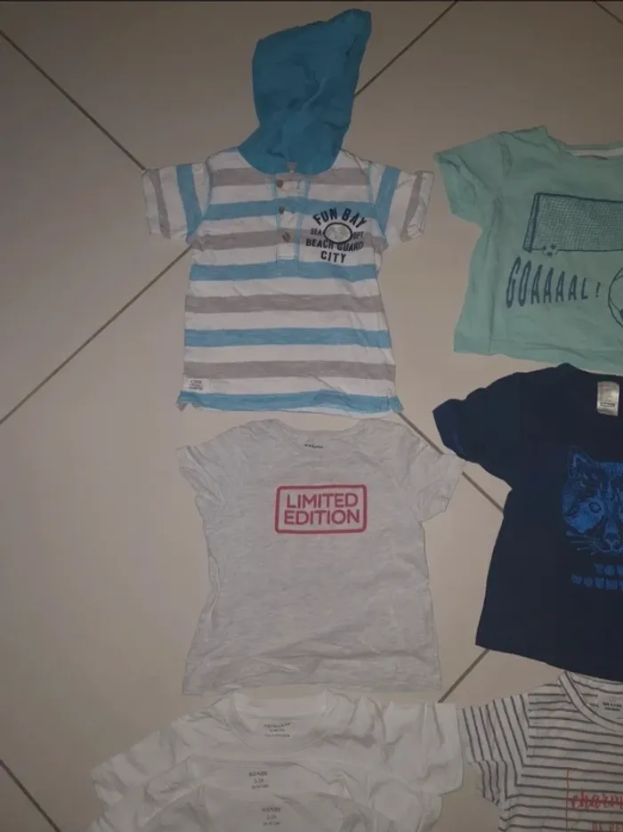 Tee-shirts manches courtes 23/24mois - photo numéro 5
