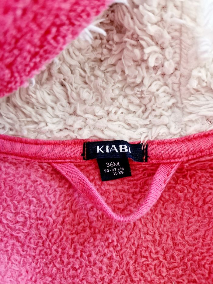 Kiabi - Peignoir avec capuche et manches longues (3 ans) - photo numéro 4