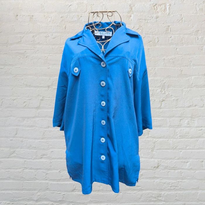 Magnifique chemise bleu Carven Taille XL - photo numéro 3