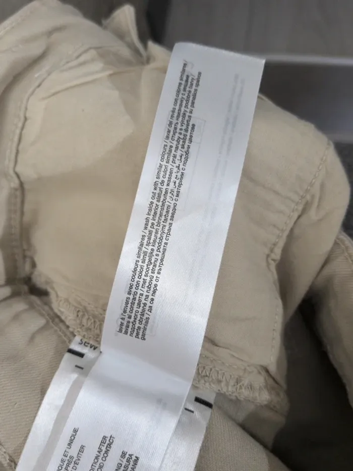 Pantalon Homme Celio – Taille 36-Creme – Neuf avec étiquette - photo numéro 4