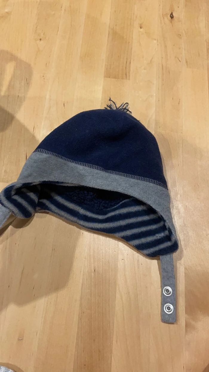 Ensemble bonnet bottons bébé - photo numéro 8