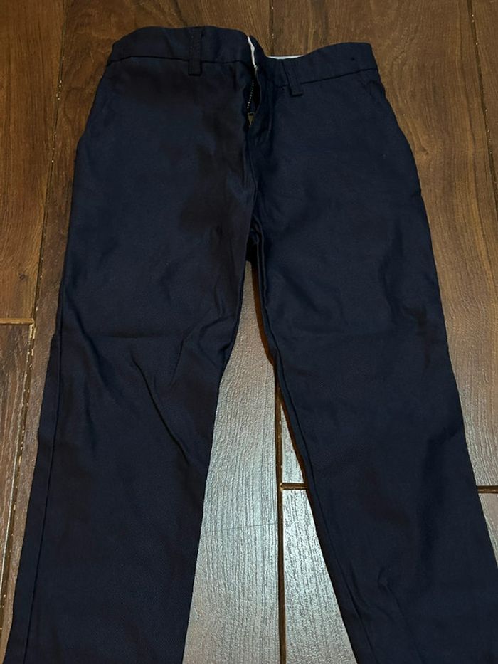 Pantalon de costume bleu marine Catimini 4 ans - photo numéro 4