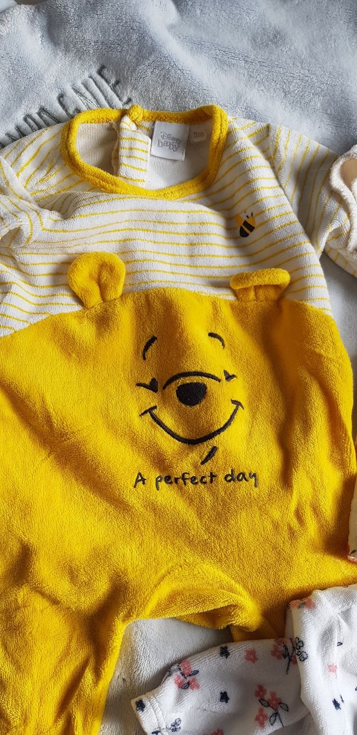 Gros lot pijamas 3 mois fille - photo numéro 4