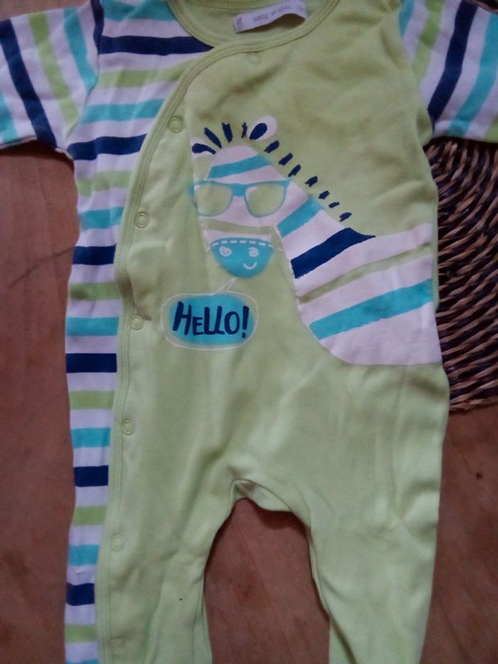 Pyjama coton 6 mois - photo numéro 3