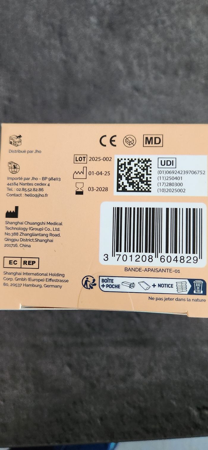 Bande apaisante chaud/froid - photo numéro 4