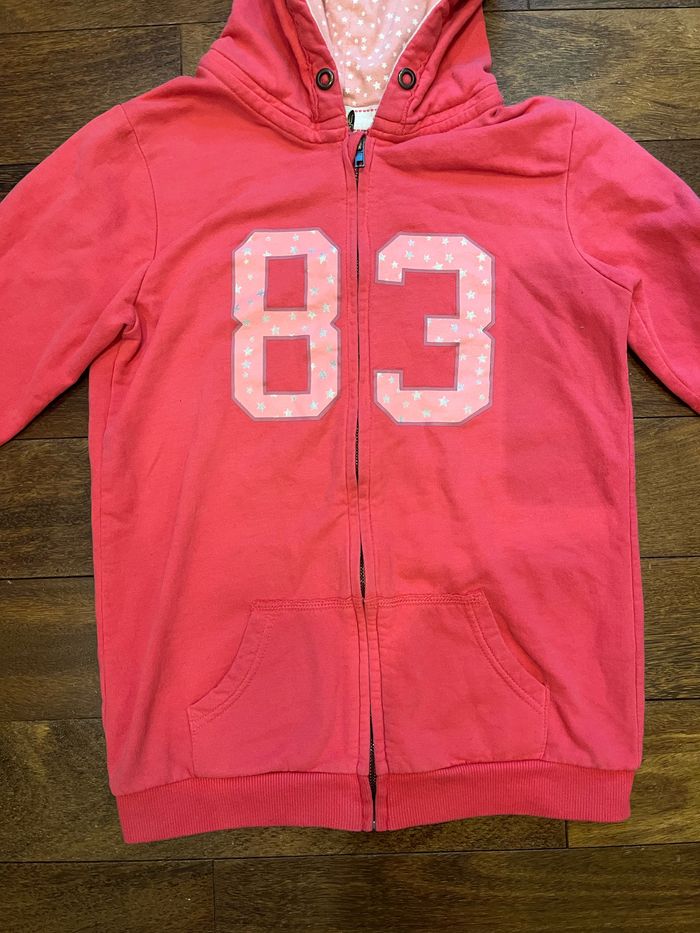 sweat a capuche zippe rose 14 ans - photo numéro 8