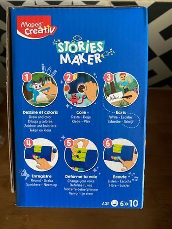 Neuf Enregistreur d’histoire Stories maker Maped - photo numéro 6