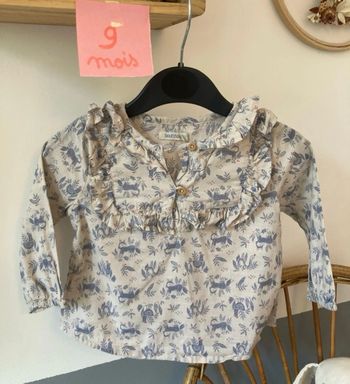 Blouse fille à motifs, bout’ chou