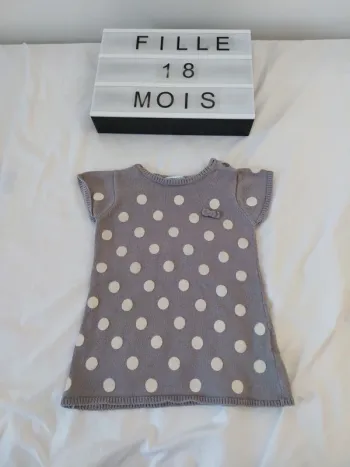 Tunique manche courte 18 fille Verbaudet